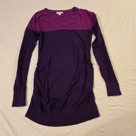 Motherhood Maternity Sweaters - Small maternity purple sweater